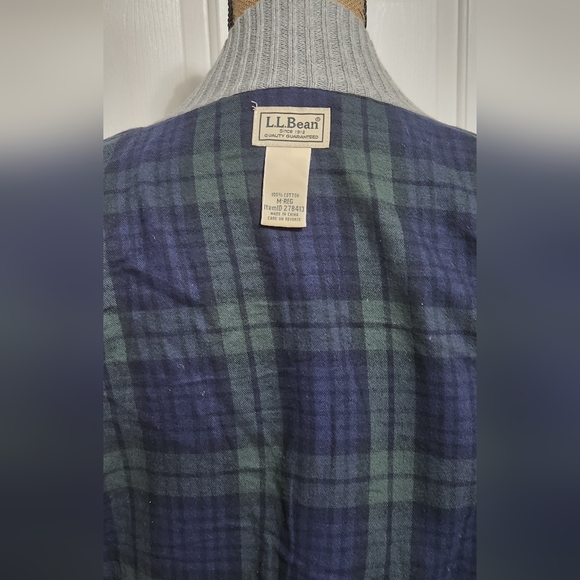L.L. Bean zip up sweater 100 % cotton - Picture 6 of 10